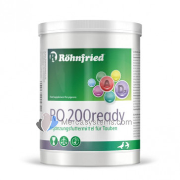 Rohnfried RO Ready 600gr, (prebiotique + électrolyte + acides aminés + minéraux) pour Pigeons et Oiseaux