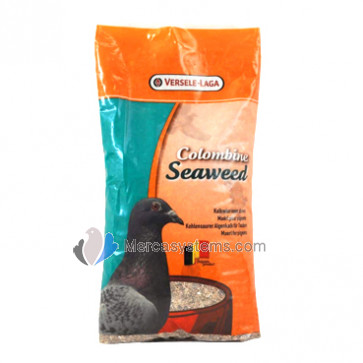 Grit para palomas: Versele-Laga Colombine Seaweed 2,5 kg, (algas marinas). Para palomas