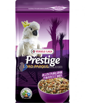  Versele Laga Prestige Premium australienne Parrot Loro Parque Mix 1 kg (graines mixtes)