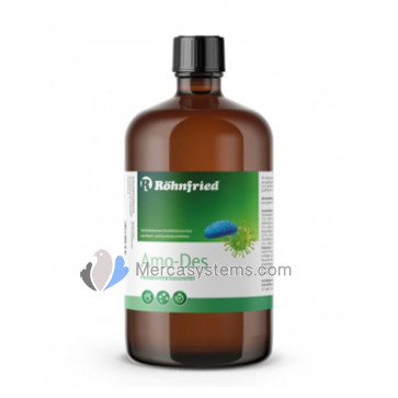 Rohnfried Amo-Des 1 litre (désinfectant très efficace contre les bactéries, virus et champignons)