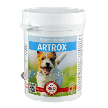 The Red Animals Artrox 120 comprimés (Articulations, douleurs musculaires chez le chien adulte)