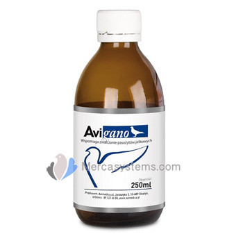 Avimedica Avigano 250ml, (aceite de orégano concentrado), para palomas y pájaros
