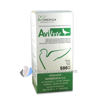 AviMedica Avilyte 500 ml (électrolytes, des acides aminés et des vitamines)