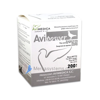 AviMedica AviPower 200 gr (énergie supplémentaire à base de vitamines et de glucides)