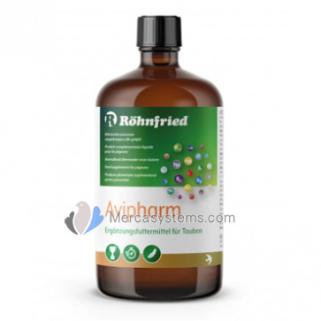 Röhnfried Avipharm 1.000 ml (Électrolytes + Glucose vitaminé). Pour Pigeons