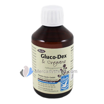 Backs Gluco-Dex + origan 250ml (