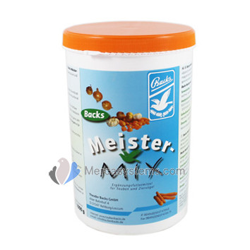 Backs Meister-Mix 500gr (plantes et légumes). Pour Pigeons & Birds 