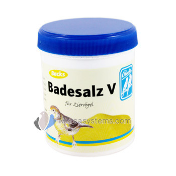 Backs Badesalz V 300gr, (sels de bain pour les soins et la désinfection du plumage)