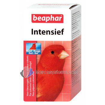 Beaphar Intesief Bogena 50gr, (améliore la couleur rouge chez tous les oiseaux colorés)