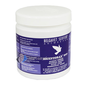 Belgavet Biceptorax 200 gr (haute performance conditionnée), pour pigeons voyageurs 