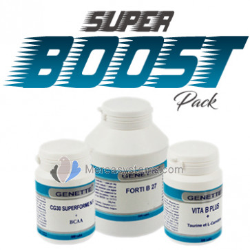 Pack Genette Super Boost (3 produits). Énergique + stimulant + récupération