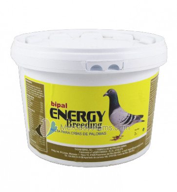 Bipal Energy Breeding 3 kg (Complément alimentaire d'élevage pour pigeons de course)