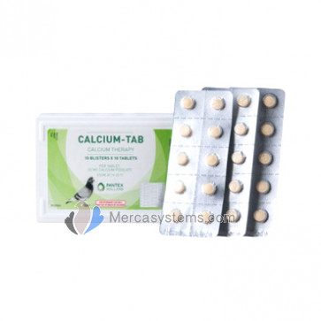 Pantex Calcium Tab (comprimés de calcium). Pour pigeons