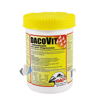 Dacovit + dextrose, 600 gr. pour pigeons voyageurs 