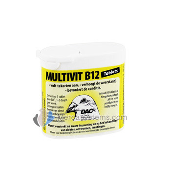 Multivit B12 Comprimés (B12 multivitamines avec supplément) pour pigeons voyageurs