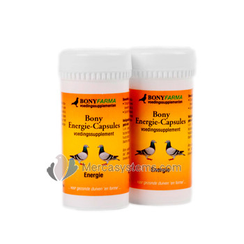 Produits pour pigeons: Bony Energi capsules, (Capsules d'énergie 100% naturelle). Pigeons