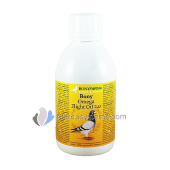 Bony Omega Flight Oil 2.0 250 ml, (élange d'huiles de haute qualité, particulièrement pour les compétitions)