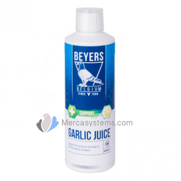 Beyers Garlic Juice 400 ml (Jus d’Ail: soluble dans l’eau) Pour pigeons et oiseaux