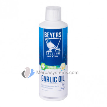 BeyersGarlic Oil 400 ml (purifie le sang). Pour pigeons et oiseaux