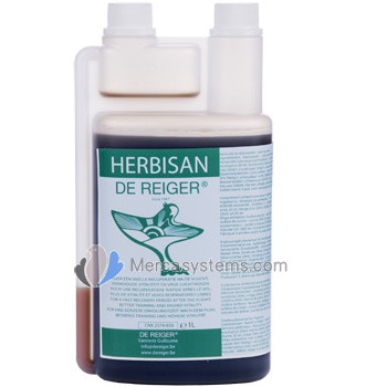 De Reiger Herbisan 500 ml (vinaigre de pomme, extraits naturels de plantes et de minéraux). Pour Pigeons et Oiseaux