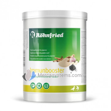 Rohnfried Immunbooster 500gr, (immunostimulant de qualité supérieure). Pour les pigeons et les oiseaux