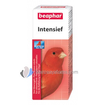 Beaphar Intesief Bogena 10gr, (améliore la couleur rouge chez tous les oiseaux colorés)