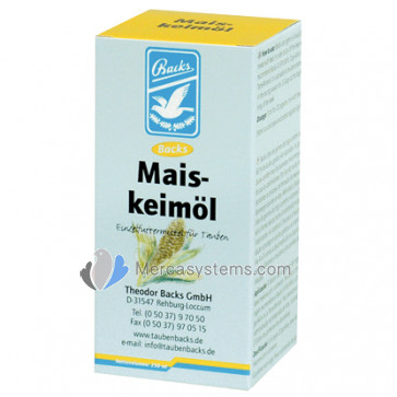 Backs d'huile de germe de blé 500ml ( vitamine E naturelle de préparation ) . Pigeons et oiseaux