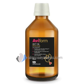 Aviform MCT Energy Oil 250ml, (aporta más del doble de energía que los hidratos de carbono y las proteínas).