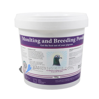 Pigeon Vitality Moulting & Breeding Powder 500 gr, (reproduction et de mue)