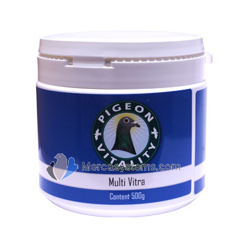 Pigeon Vitality MultiVitra 500 gr Super Concentré 500g ( vitamines, minéraux et oligo-éléments )