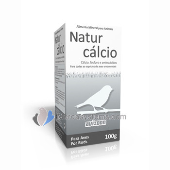 Avizoon Natur Calcio 100 gr, (enrichi en calcium, phosphore et acides aminés)