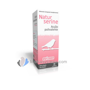 Avizoon Natur Serine 40 pilules micro, (pour prévenir les troubles intestinaux et respiratoires). Oiseaux Cage