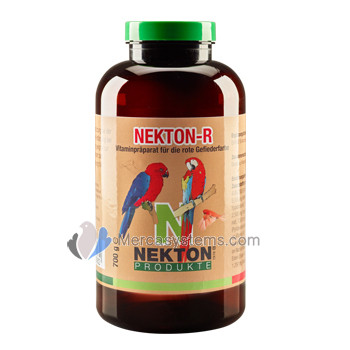 Nekton R 700gr (enrichi en vitamines, minéraux et oligo-éléments). Pour les oiseaux rouges