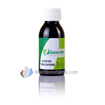 GreenVet Nuovo Tricofood 100ml, (traitement et prévention de la trichomonase)
