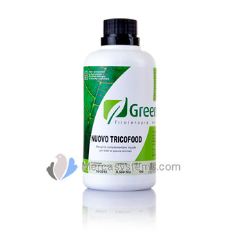 GreenVet Nuovo Tricofood 500ml, (traitement et prévention de la trichomonase)