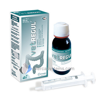 Pharmadiet Vetregul 50ml (regula tránsito intestinal, perros y gatos)