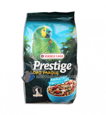 Versele Laga Prestige Premium Amazon Parrot Loro Parque Mix 1kg (mélange de graines)
