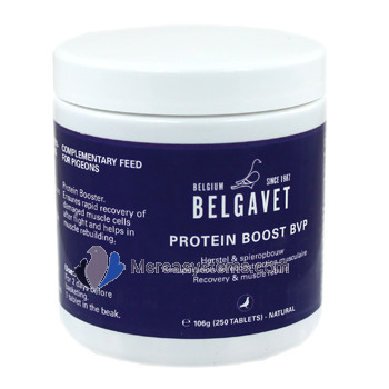 Belgavet Protein Boost 250 comprimés (Protéines de première qualité pour une récupération parfaite)