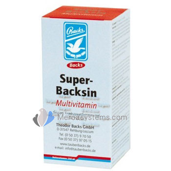 Backs Super- Backsin 500 ml (solution de multivitamines ) ; Pigeon produits 