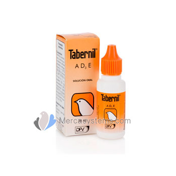 Tabernil AD3E 20ml (vitamines de reproduction pour les oiseaux et les oiseaux en cage)