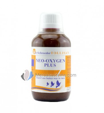 Tollisan Neo-Oxygen Plus 250 ml, (Enzyme cellules de levure, la gelée royale et Co-Enzyme Q 10) Pour Pigeons