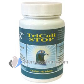 Nouveau Pigeon Vitality Tricoli-Stop ( Supprime 99,8% de Trichomonas & E - Coli dans les 3 heures ) .