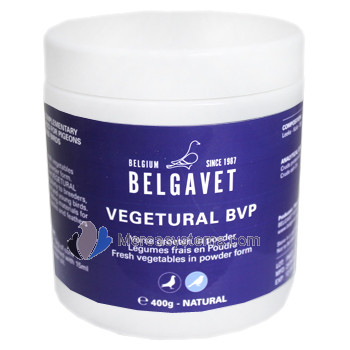 Belgavet Vegetural 400 g (légumes frais avec Spiruline). Pour pigeons et oiseaux 