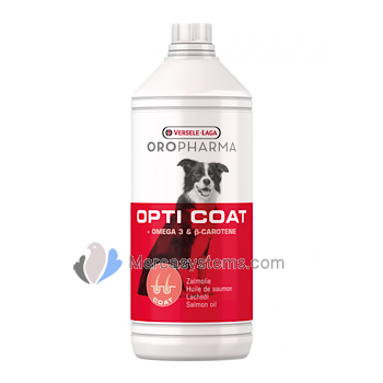 Versele-Laga Opti Coat 250 ml (Complément alimentaire pour un pelage brillant). Pour les chiens