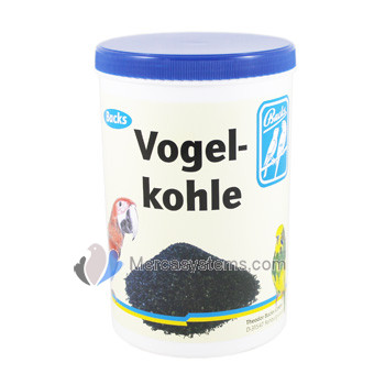 Backs Vogel-Kohle 400gr, (charbon actif). pour les oiseaux