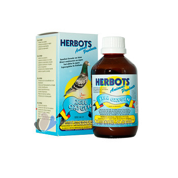 Herbots Zell Oxygen 250 ml (levure vitaminée). Pour Pigeons