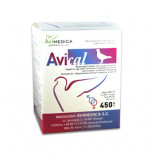 AviMedica AviCal 450 gr (minéraux enrichis qui améliorent la qualité de l'œuf)