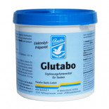 Backs Glutabo  500 gr, ( Sucre de glucose , renforcer avec des vitamines , des oligo-éléments et d'électrolytes ) . Une récupération rapide et totale . Racing Pigeons produits 