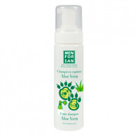Men For San Shampooing en mousse à l'aloe vera pour rongeurs et furets, 200 ml
