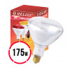 Helios Lampe Blanche Infrarouge 175W (lampe chauffante infrarouge pour l'élevage)